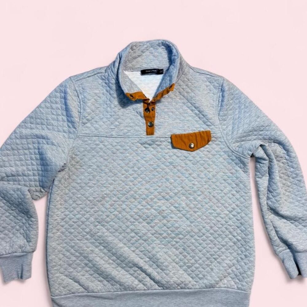 Quilted Sweatshirt by Doe & Rae